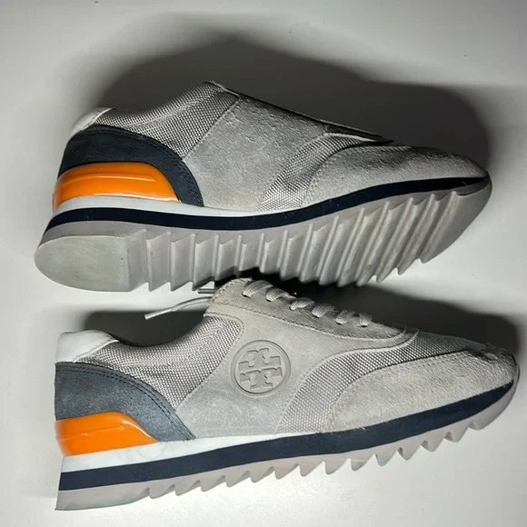 Tory Burch Sawtooth Sneakers Women’s US Size 7.5 M